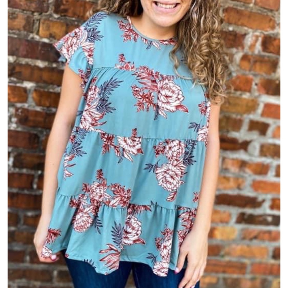 Entro Floral Blouse